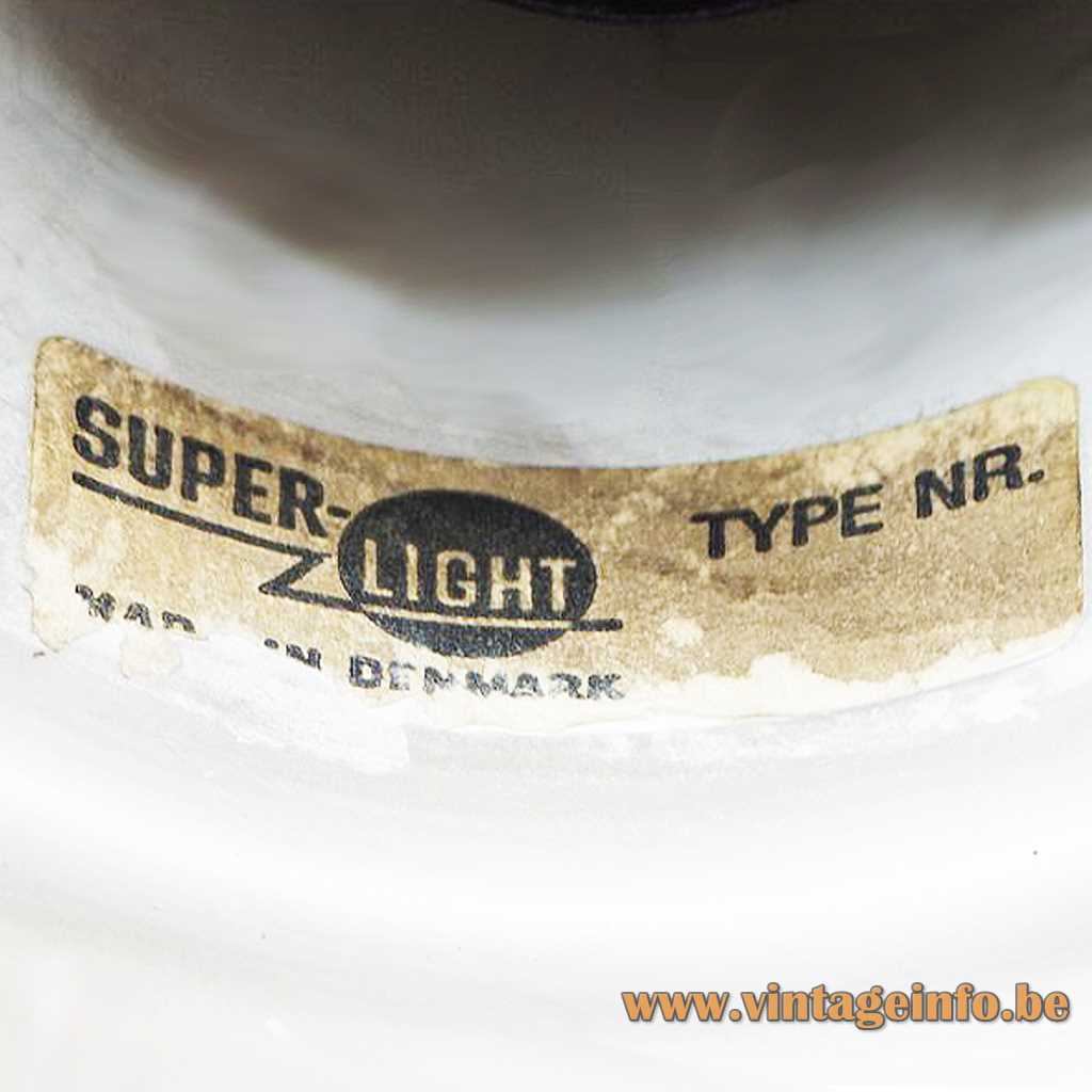 Super Light A/S Denmark label