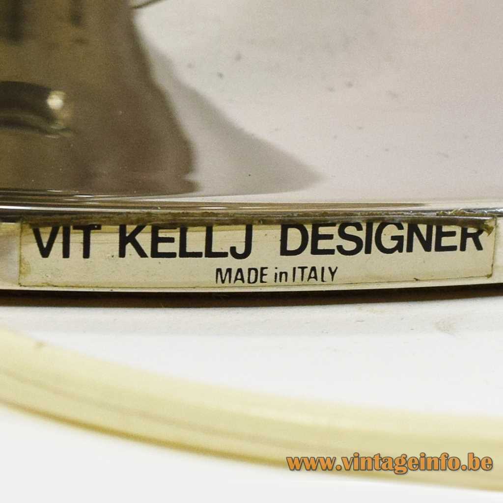 Vit Kellj Designer Made in Italy label