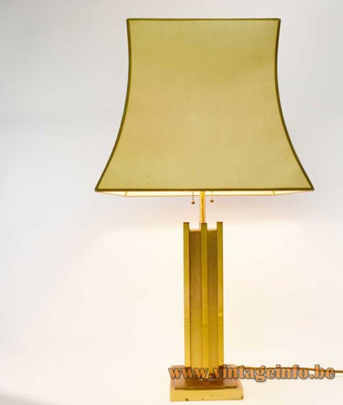 Belgo Chrom Brass Table Lamp 2