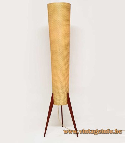 Conical Tripod Rocket Floor Lamp 2