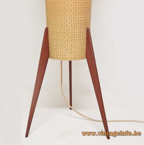Conical Tripod Rocket Floor Lamp 5