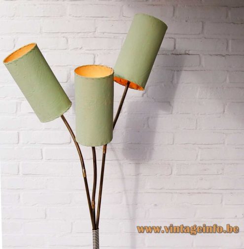 1970s Tubular Lampshades Floor Lamp 3