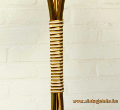 1970s Tubular Lampshades Floor Lamp 4