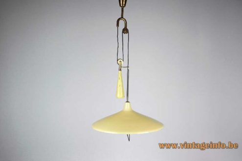 Angelo Lelii 1940s Pendant Lamp 5