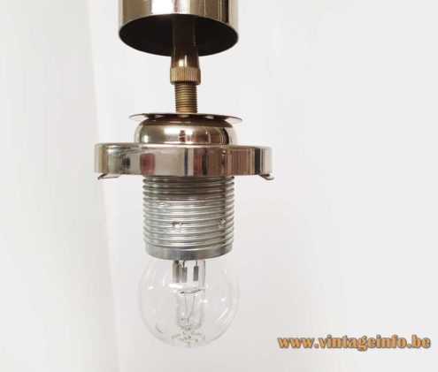 DORIA Crackle Glass Pendant Chandelier 6