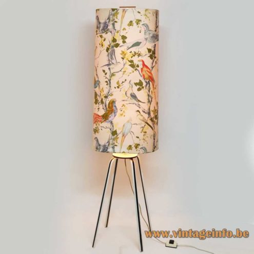 Exotic Birds Floor Lamp 1