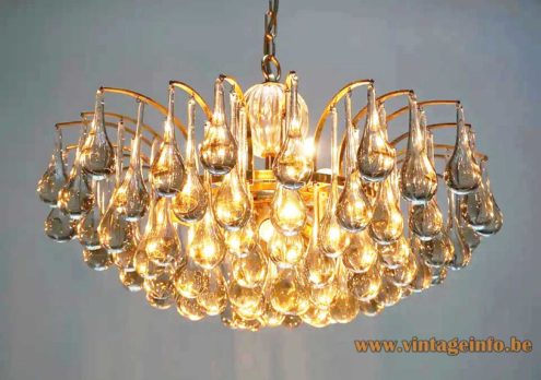 Palwa Crystal Teardrop Chandelier 1
