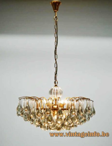 Palwa Crystal Teardrop Chandelier 2