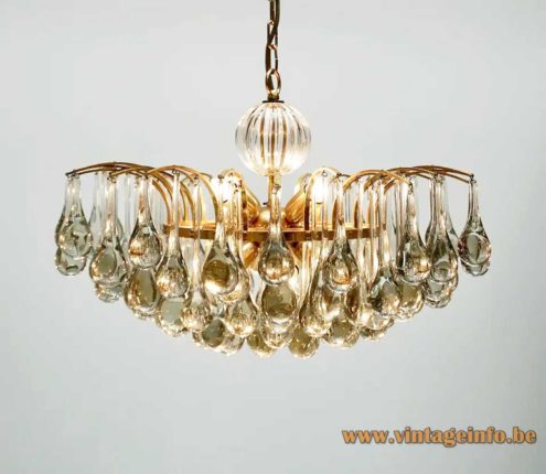 Palwa Crystal Teardrop Chandelier 5