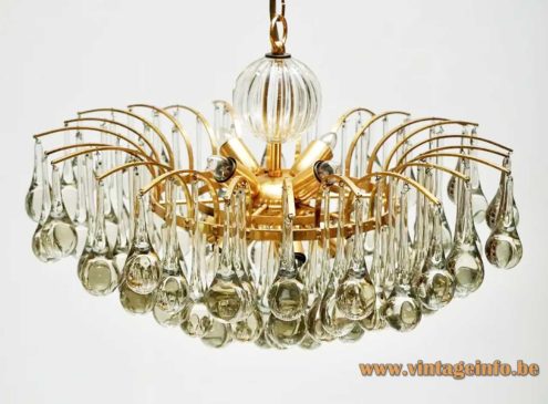 Palwa Crystal Teardrop Chandelier 6