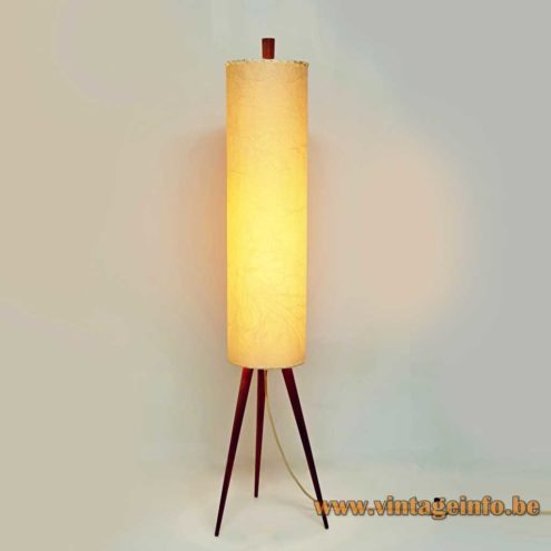 Parchment Rocket Floor Lamp 3
