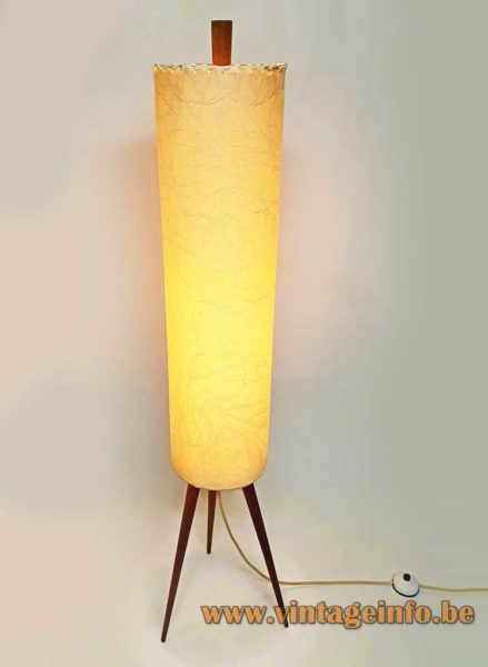 Parchment Rocket Floor Lamp 4