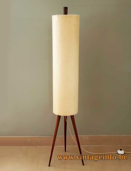 Parchment Rocket Floor Lamp 6