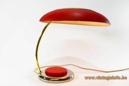 VEB NARVA Mushroom Desk Lamp 9