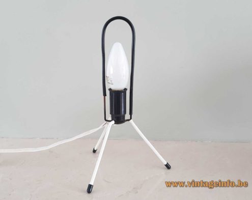 Celluloid Globe Tripod Table Lamp 5
