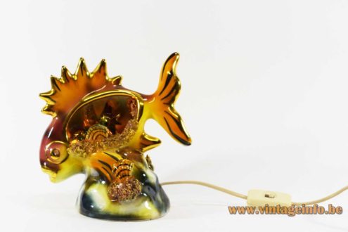 Ceramic Fish Table Lamp 1