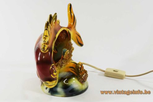 Ceramic Fish Table Lamp 3