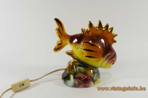 Ceramic Fish Table Lamp 4