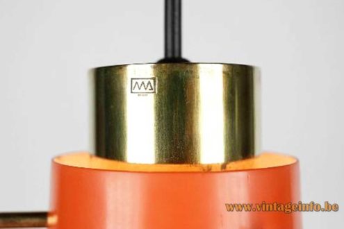 Hans Agne Jakobsson Metalarte Pendant Lamp 7