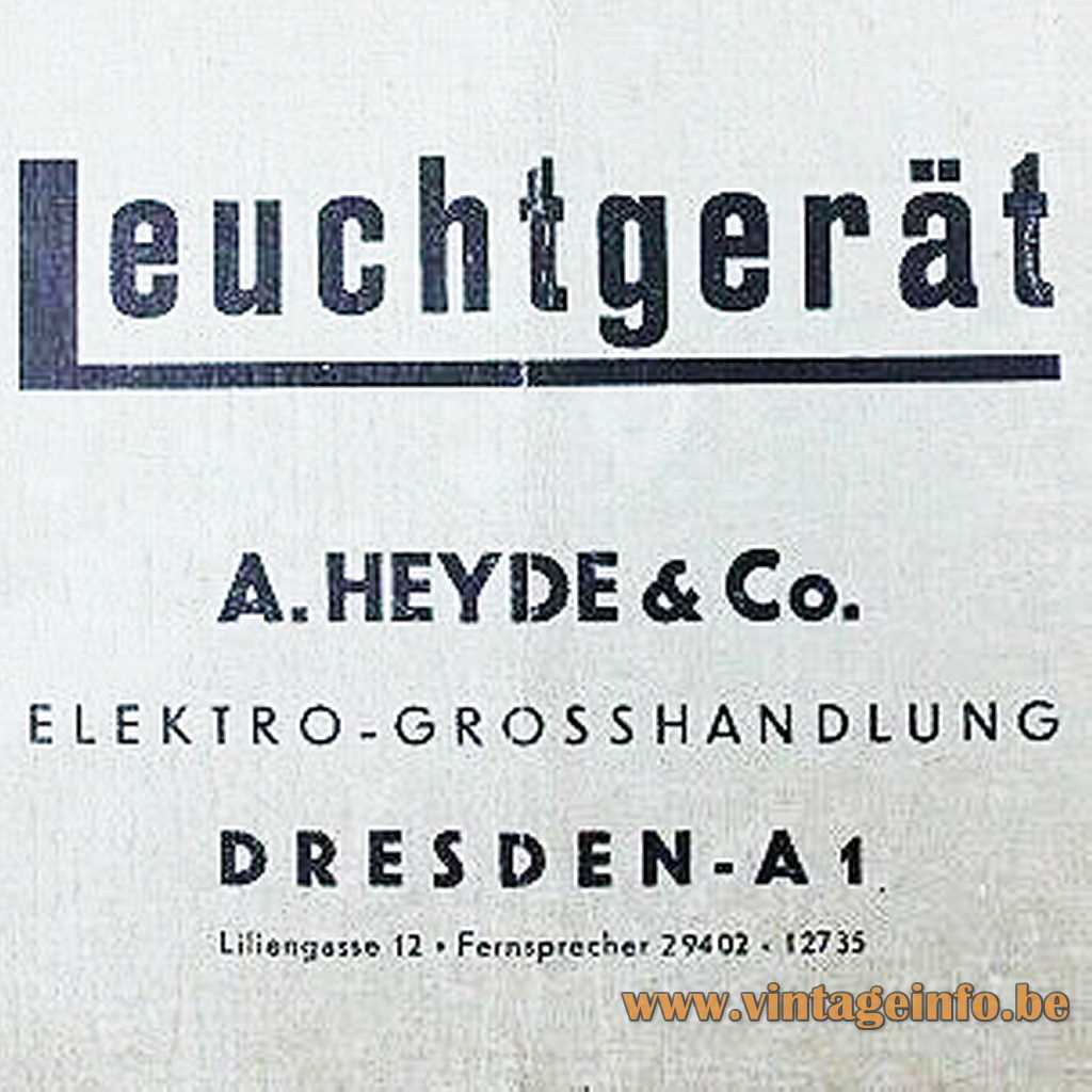 A. Heyde & Co. Logo Germany