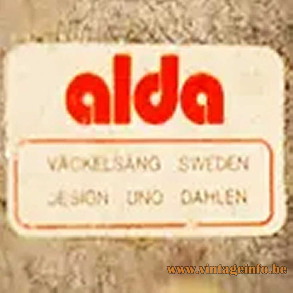 Alda Sweden label 