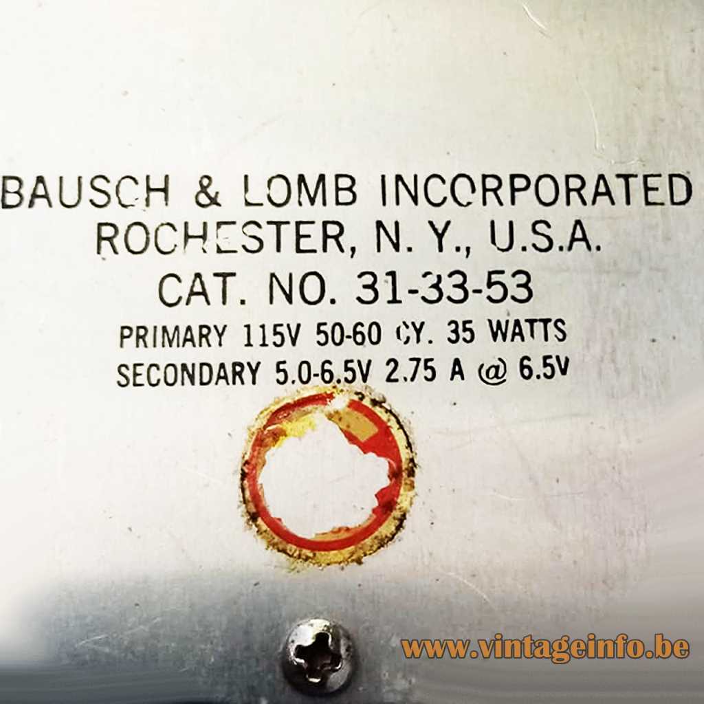 Bausch & Lomb Inc label logo