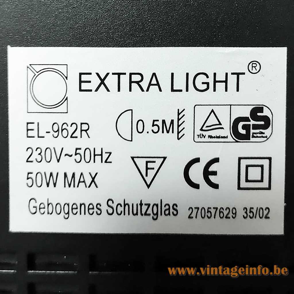 Extra Light label