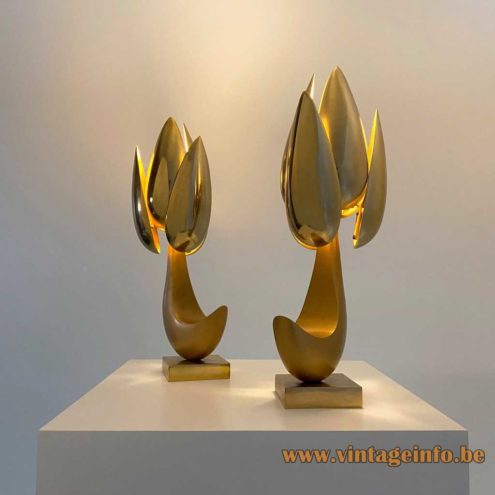 Michel Armand Flower Table Lamp 2