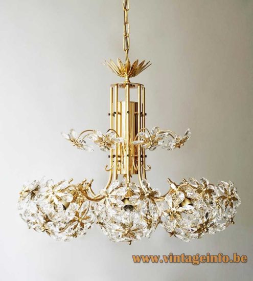 Palwa Crystal Beads Chandelier 2