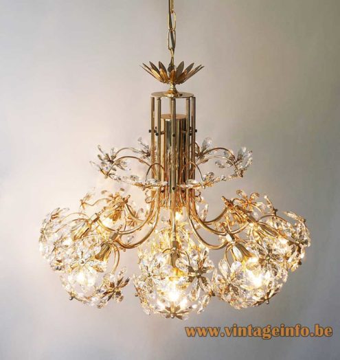 Palwa Crystal Beads Chandelier 4