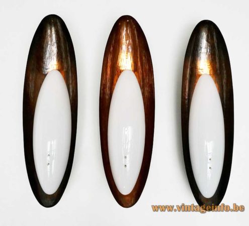 Reggiani Oval Copper Wall Lamp 2