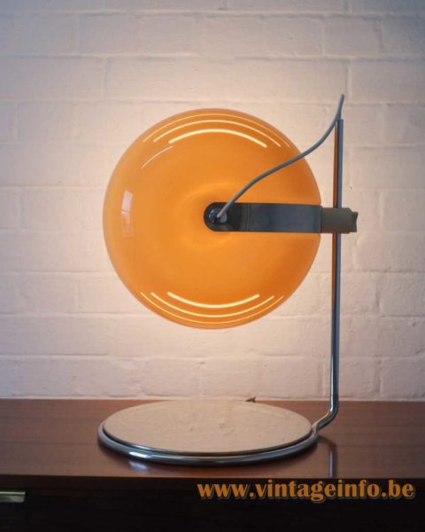 1960s Harvey Guzzini Table Lamp 3