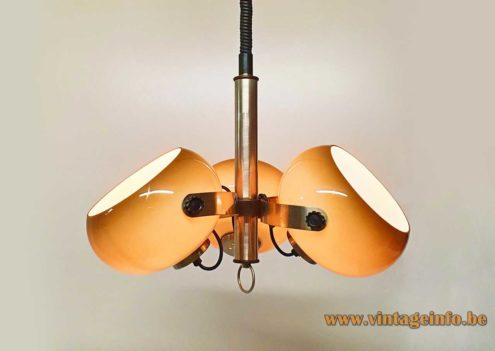 Brown Acrylic Globes Pendant Lamp 2