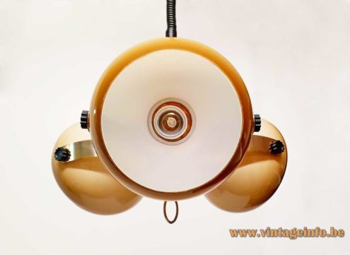 Brown Acrylic Globes Pendant Lamp 4