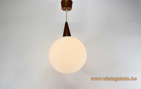 Opal Glass Globe Pendant Lamp 3