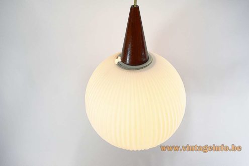 Opal Glass Globe Pendant Lamp 4