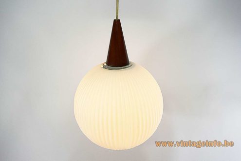 Opal Glass Globe Pendant Lamp 6