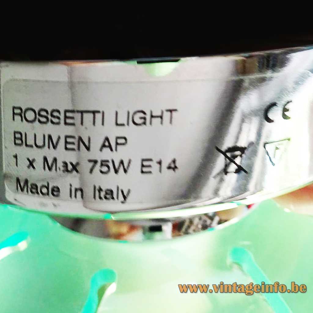 Rossetti Light Italy Label