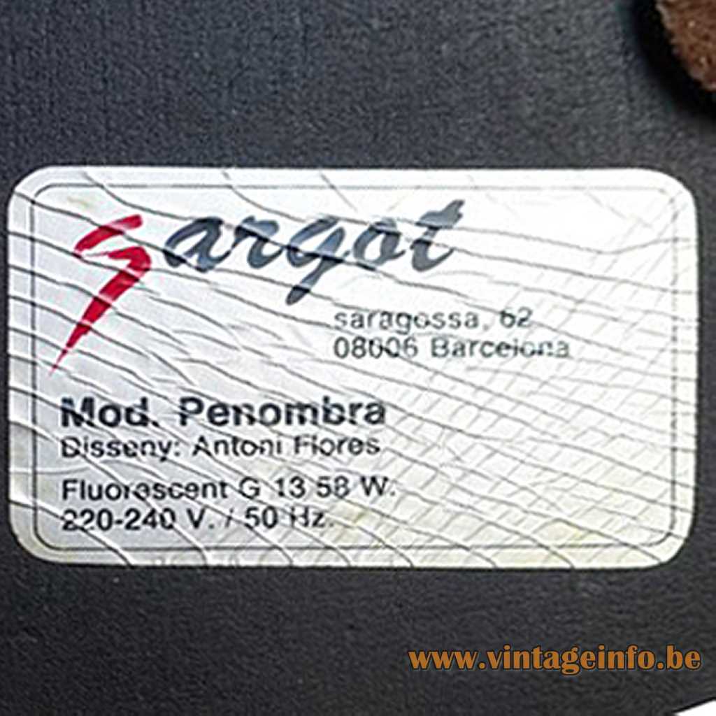 Sargot Barcelona Spain Label