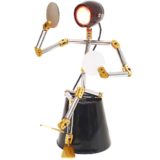 Sun Luen Sean table lamp design: Ygnacio Baranga round base adjustable robot round lampshade 2000s China