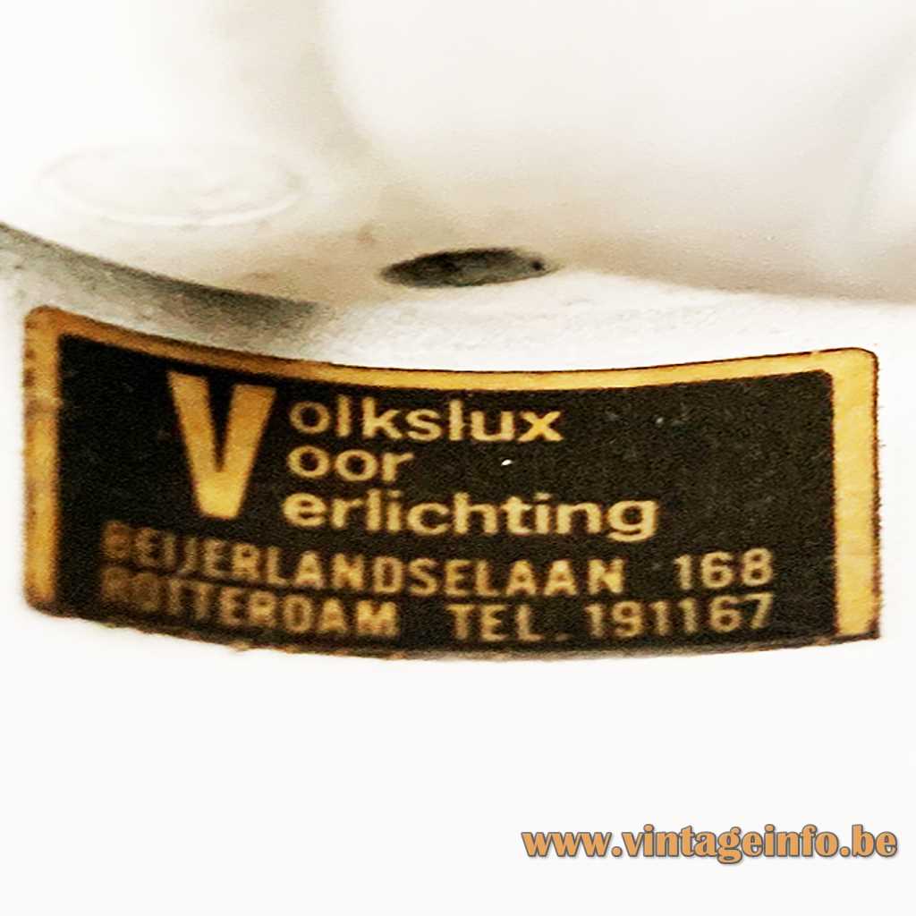 Volkslux Rotterdam Label