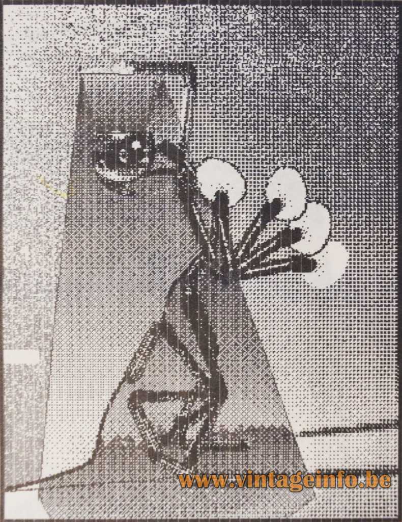 Ygnacio Baranga Osqar Table Lamp - 1980s Computer Print