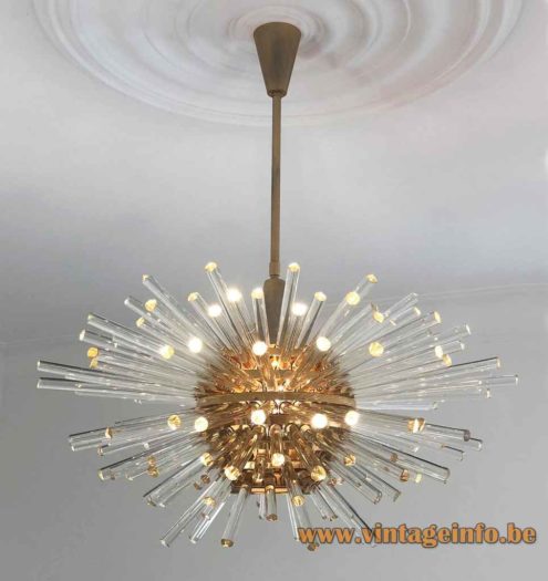 1960s Bakalowits Miracle Chandelier 1