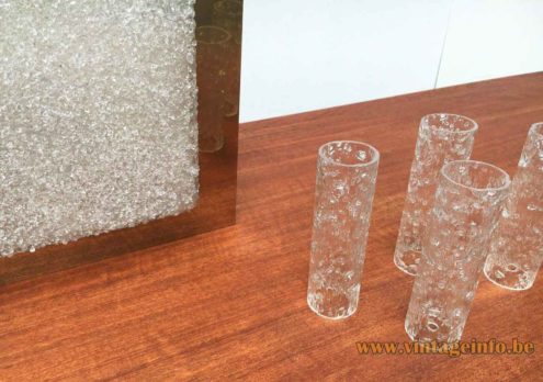 DORIA Square Glass Flush Mount 6