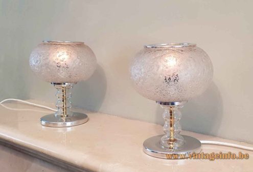 Doria Glass Globe Table Lamp 4
