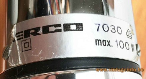 ERCO Aluminium Pendant Lamp 7030 6