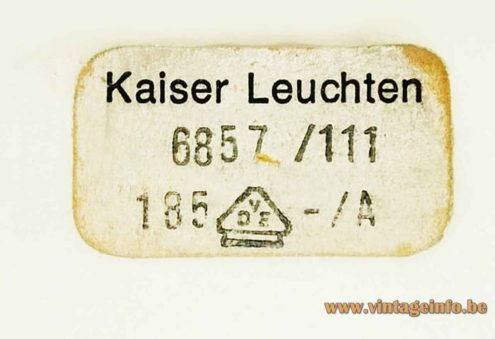 Kaiser Leuchten Desk Lamp 6857 7