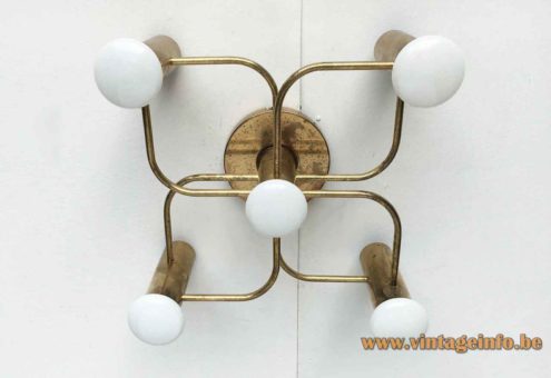 Leola Brass Flush Mount 2