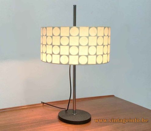 1960s Goldkant Leuchten Table Lamp 1