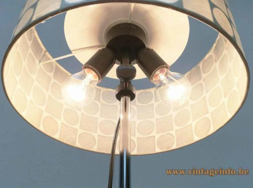 1960s Goldkant Leuchten Table Lamp 3